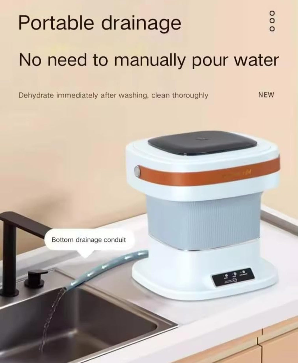 CONJEX Mini Washing Machine™ By BeatVox®