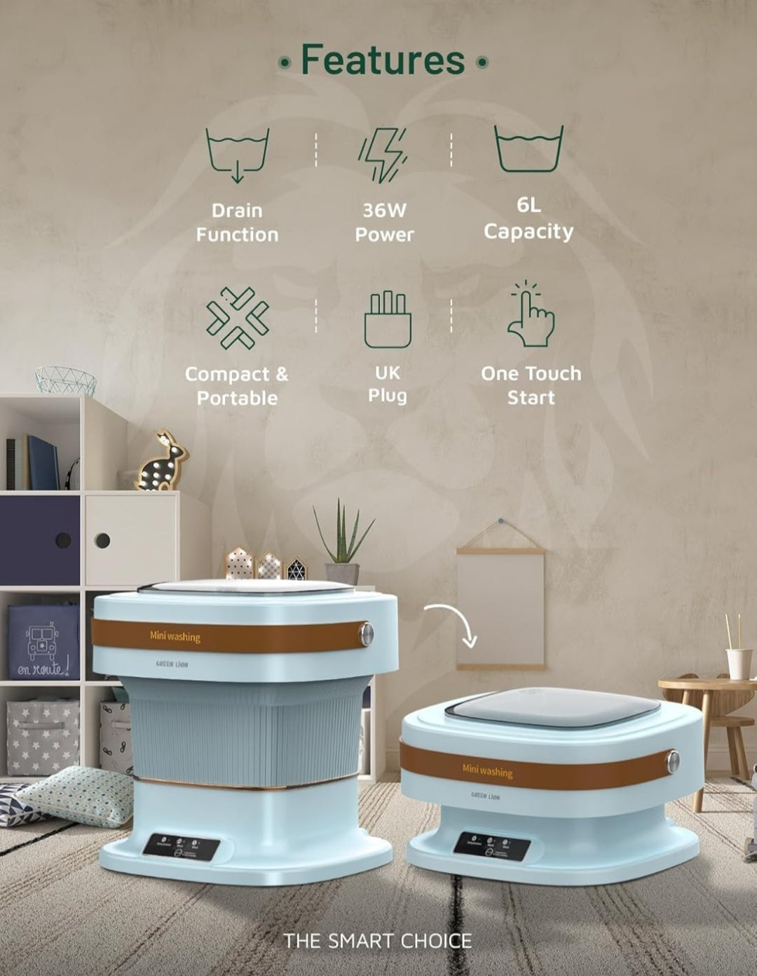 CONJEX Mini Washing Machine™ By BeatVox®