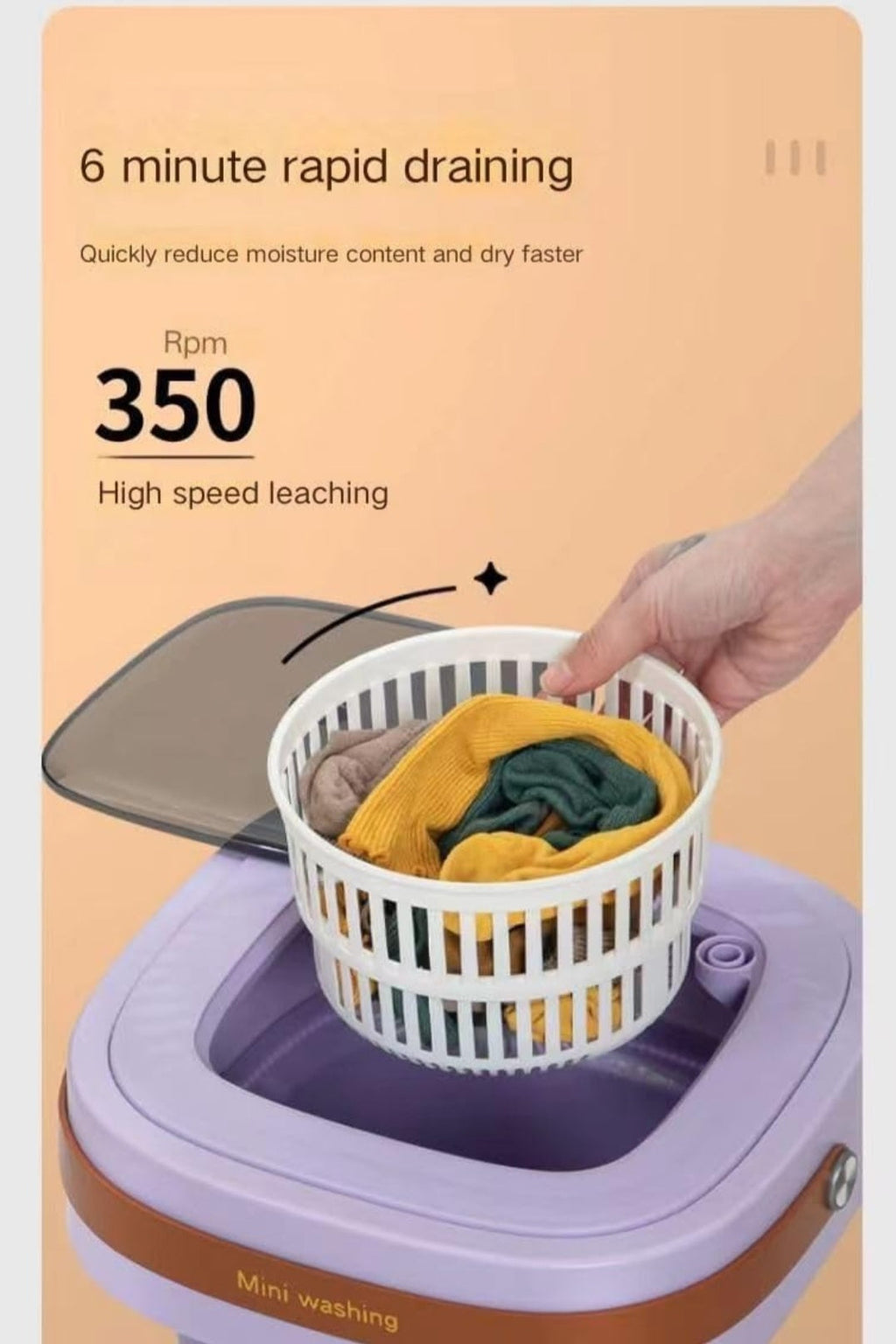 CONJEX Mini Washing Machine™ By BeatVox®