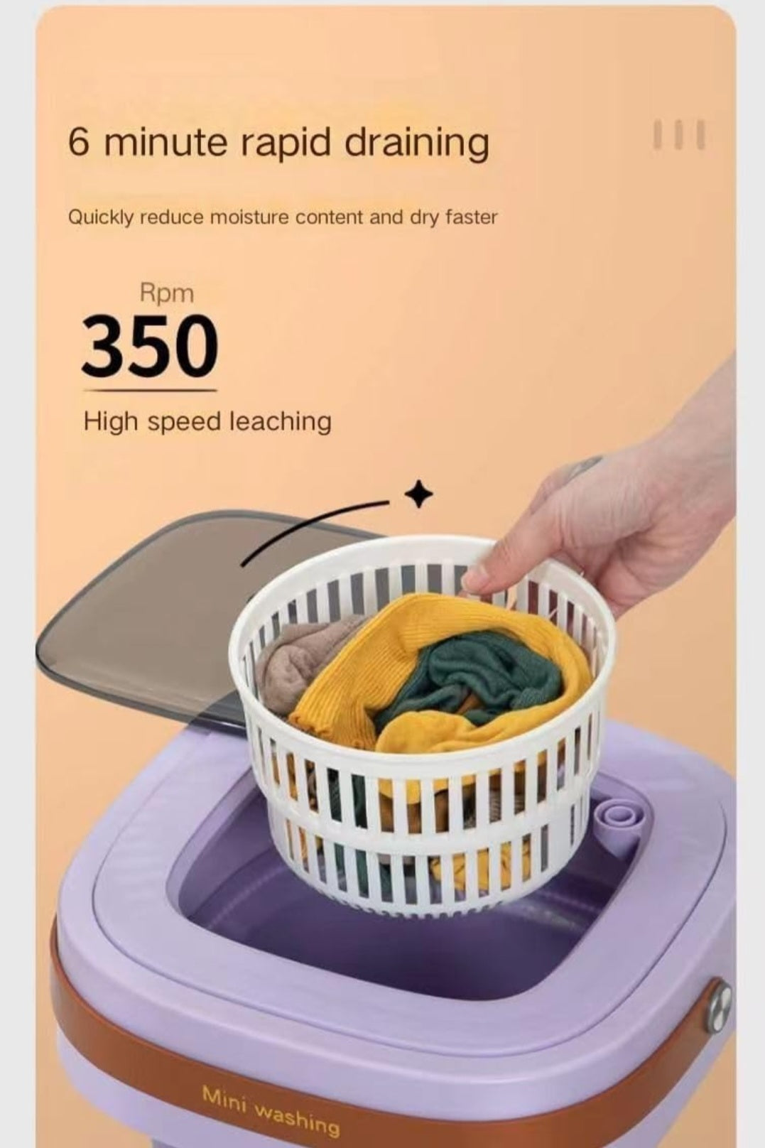 CONJEX Mini Washing Machine™ By BeatVox®