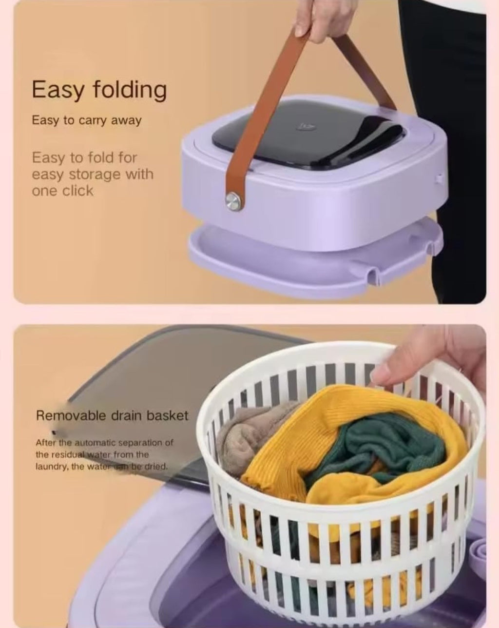 CONJEX Mini Washing Machine™ By BeatVox®